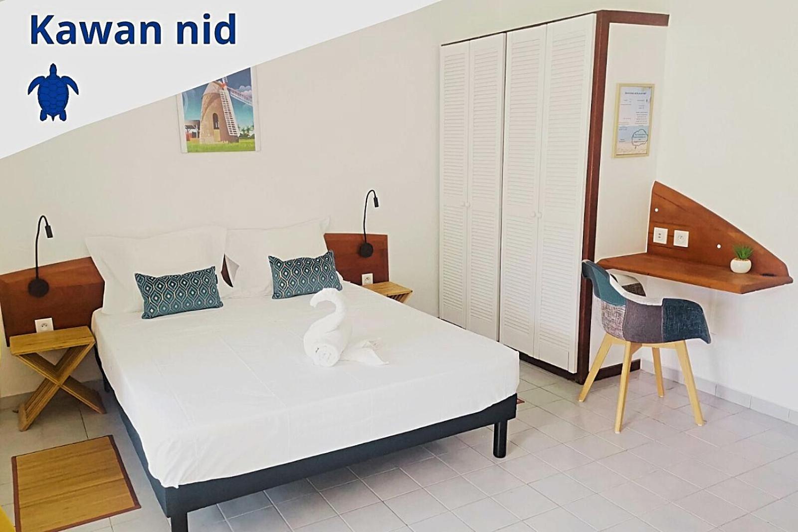 Kawan Nid - Tout Confort, Plage A 2 Min A Pied, Piscine, Wifi, Climatisation Grand-Bourg  Buitenkant foto